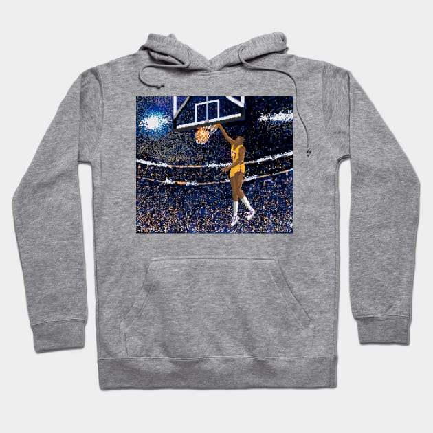 Pixel Dunk - Los Angeles Hoodie by The Pixel League